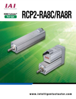 IAI RCP2-RA8 CATALOG RCP2-RA8C/RA8R SERIES: ROD TYPE ROBO CYLINDER